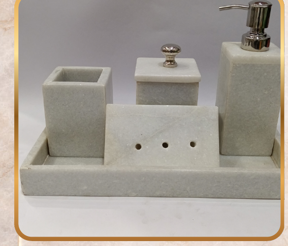 Bathroom Set – 5-Piece Joint Design, Size: Large