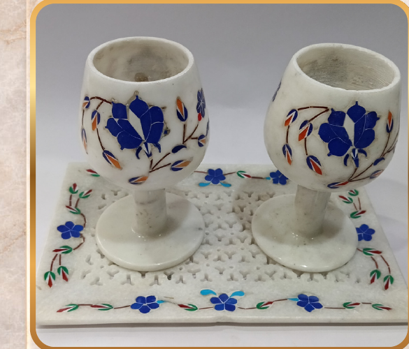 Wine Set – Inlay Work