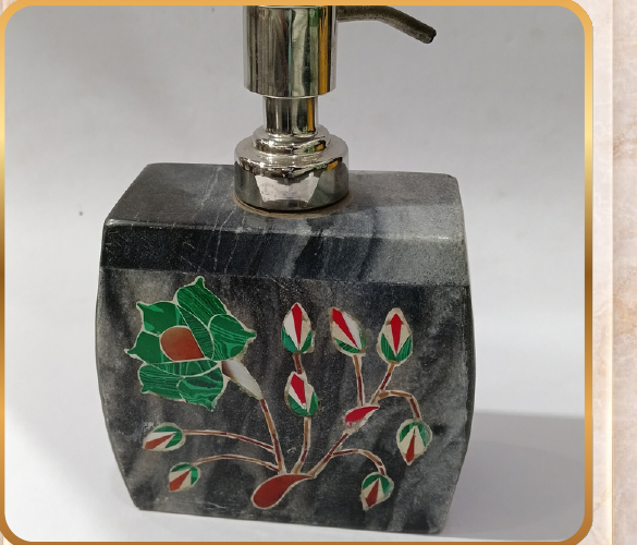 Soap Dispenser – Inlay Work