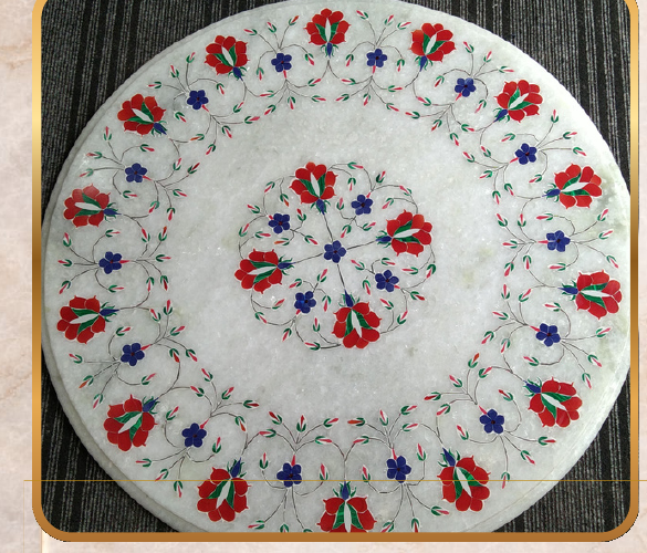 Table Top – Inlay Work, Size: 2x27"