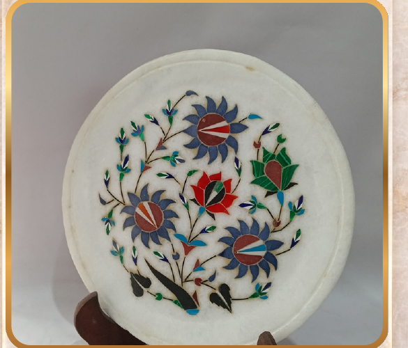 Marble Plate – Inlay Work
