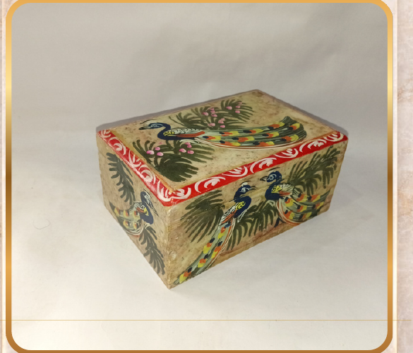 Jewellery Box – Soapstone, Size: 6x4"