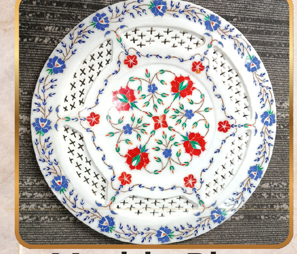Marble Plate – Inlay Work