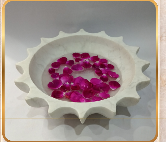 Marble Bowl – One-Piece, Size: 12"