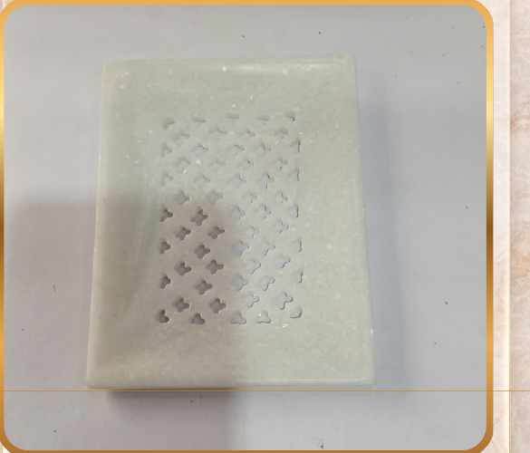 Soap Dish – One-Piece, Size: 3x4"