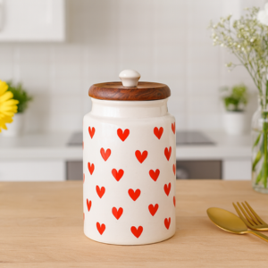 RNS-0643 red ceramic jar variant photo